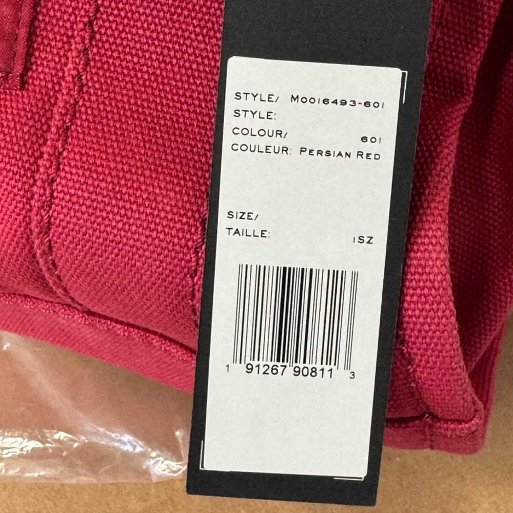 Marc Jacobs The Small Canvas Tote Bag - Persian Red - Picture 9 of 9